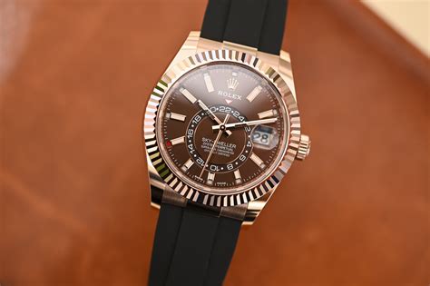 rolex sky-dweller oysterflex